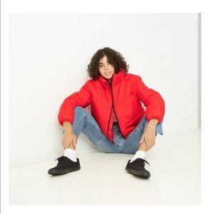 Wild fable red puffy jacket